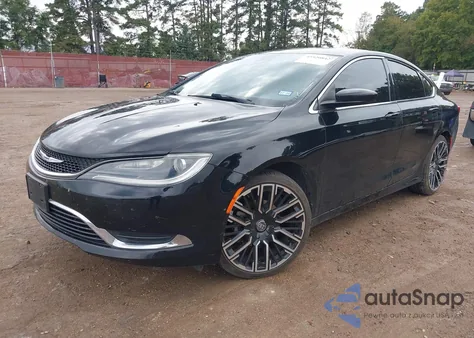 2015 Chrysler 200 Limited z USA, uszkodzony, nr VIN 1C3CCCAB3FN661480